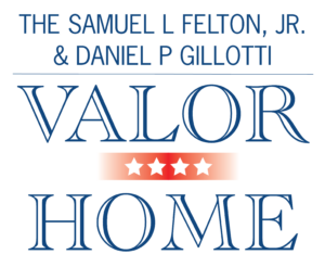 The Samuel L. Felton, Jr. & Daniel P. Gillotti Valor Home logo